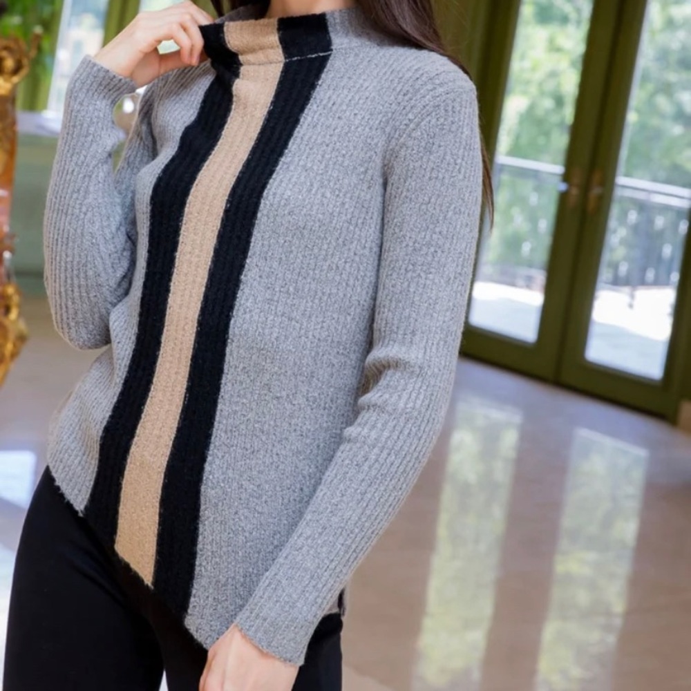 Varsity Striped THML Sweater